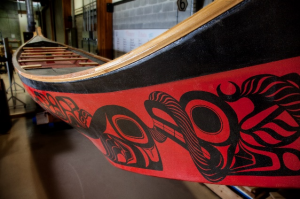Haida Gwaii canoe